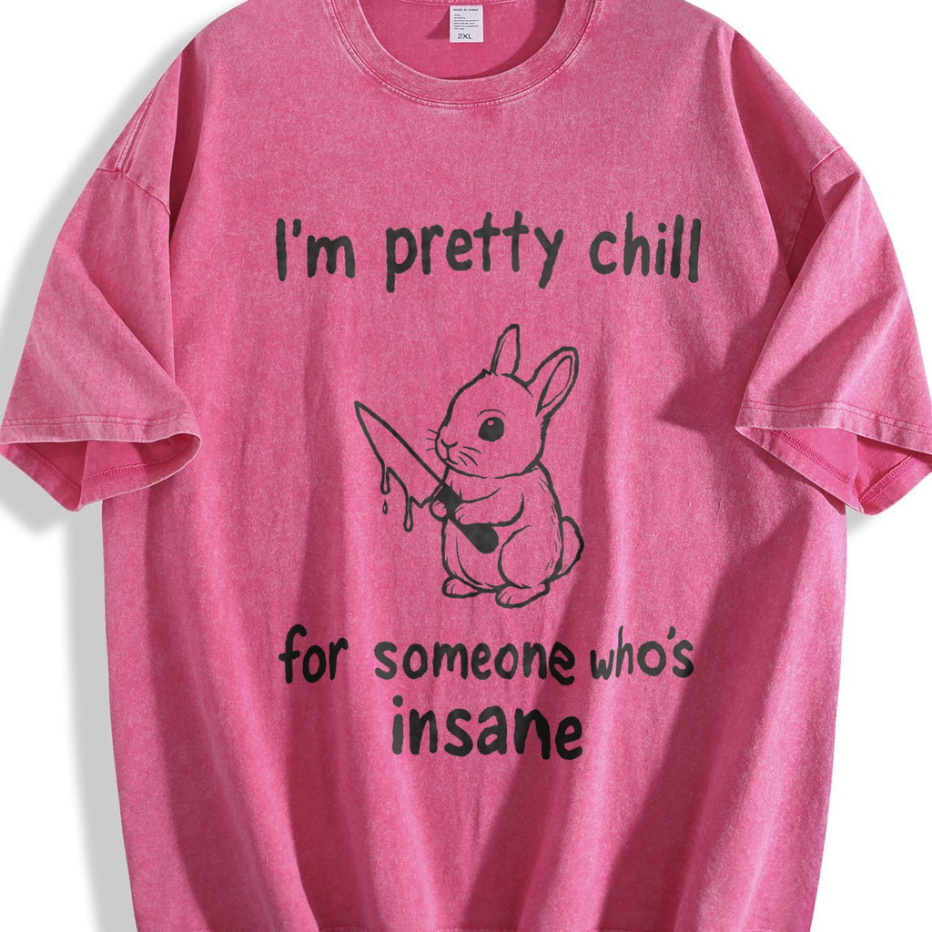 Sarcastic Rabbit 90s Vintage Washed T-Shirt product image 7