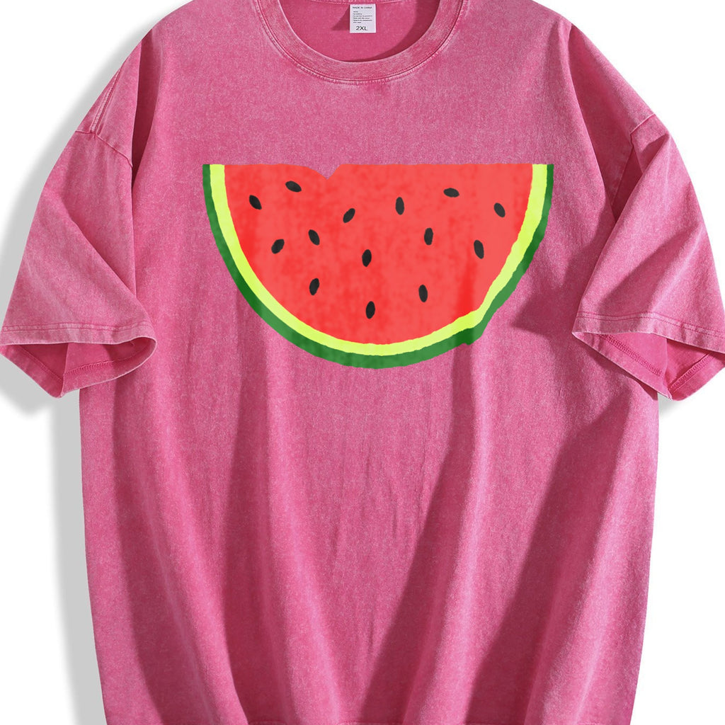 Watermelon Pocket Vintage Washed T-Shirt product image 7