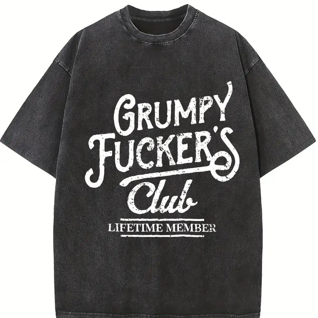Funny Grumpy F Ckers Club Sarcastic Novelty For Vintage product image 2