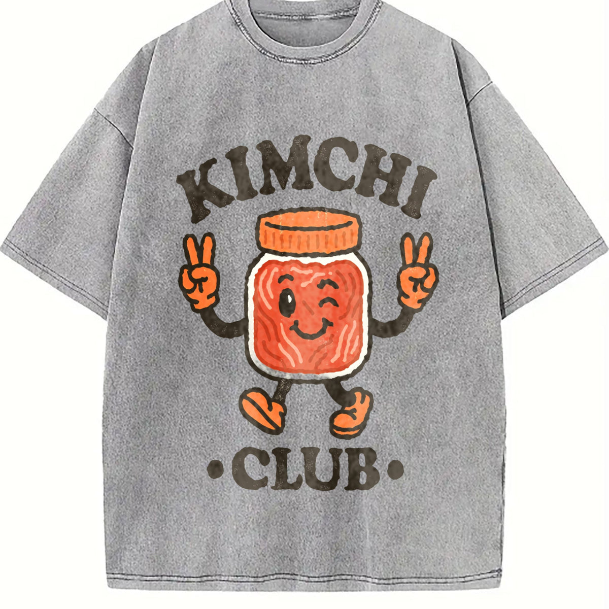 Kimchi Club : Korean Food Mascot For Foodies Vintage Washed product image 5