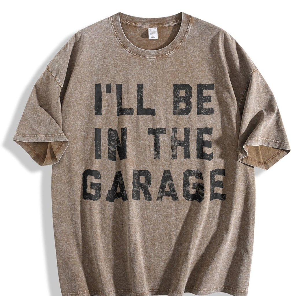 I'll Be In The Garage Funny Car Mechanic Dad Novelty product image 3