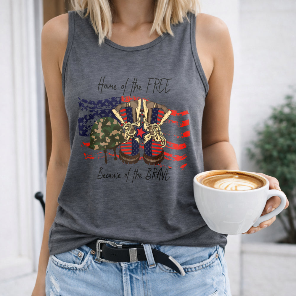 Home Of The Free Women's Tank Top