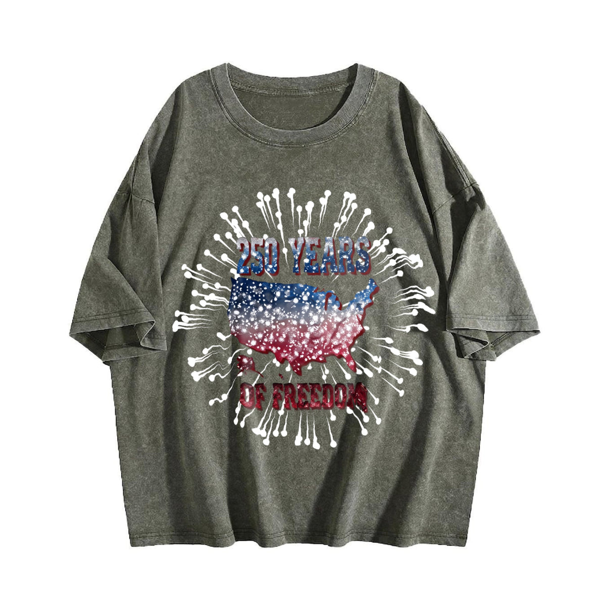 250 Years Of Freedom Vintage Washed T-Shirt product image 4