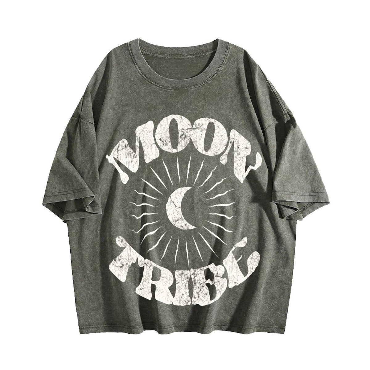 Moon Tribe Crescent Vintage Washed T-Shirt product image 4