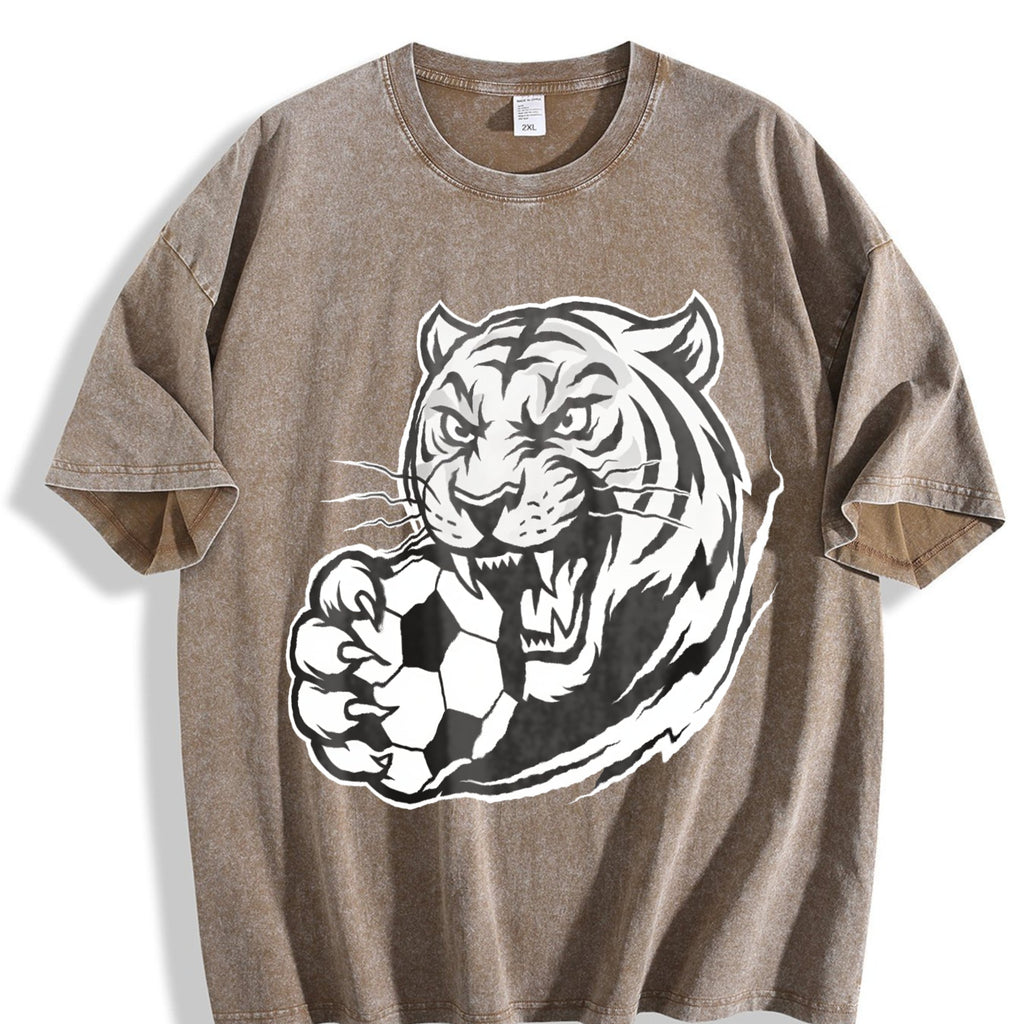 Global Soccer Fan Vintage Washed T-Shirt product image 3