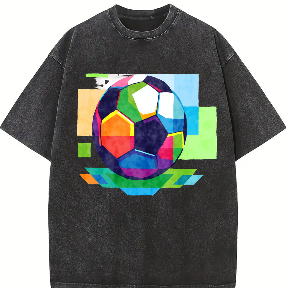 Global Soccer Fan Vintage Washed T-Shirt product image 2