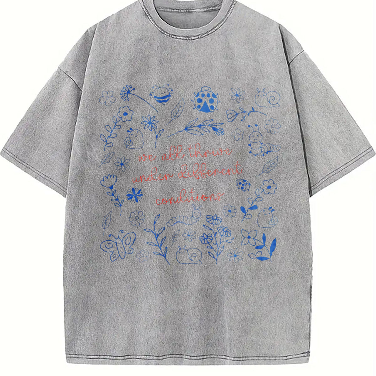 Special Education Teacher Vintage Washed T-Shirt product image 5