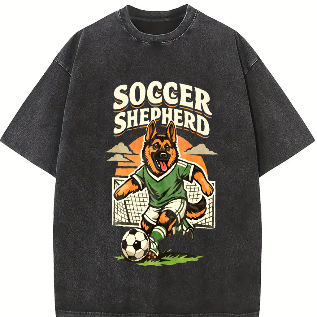 Global Soccer Fan Vintage Washed T-Shirt product image 2