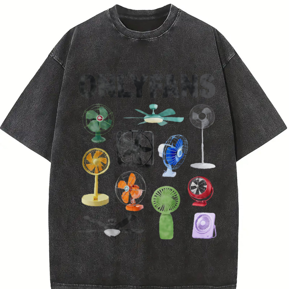 Onlyfans Cursed Vintage Washed T-Shirt product image 2