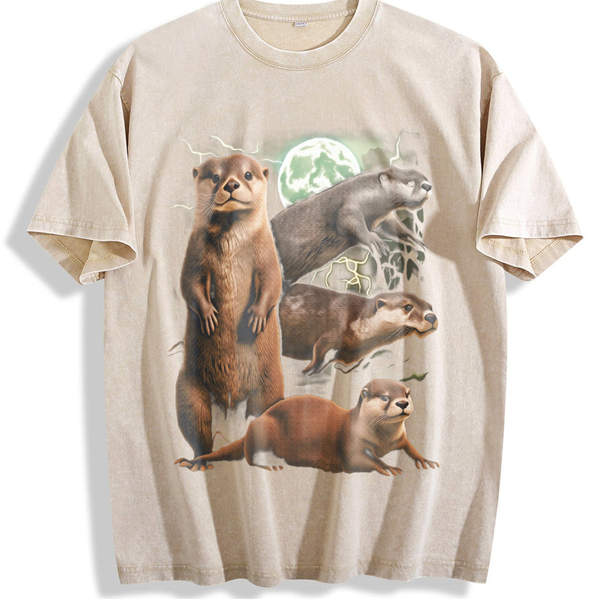 Otters 90s Vintage Washed T-Shirt product image 1