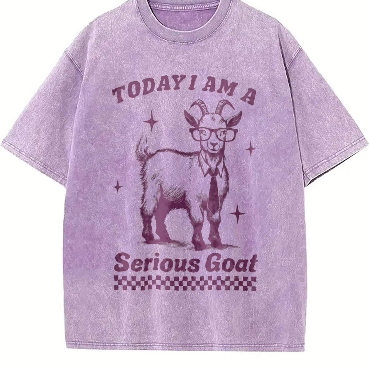 Funny Goat 90s Vintage Washed T-Shirt product image 6