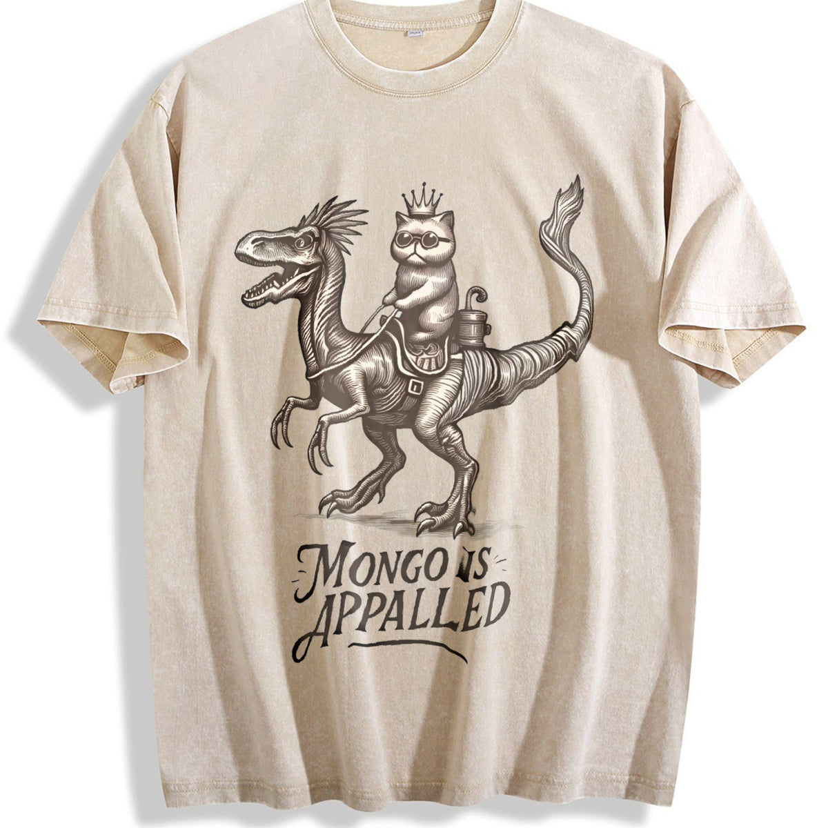 Princess Donut And Mongo Vintage Washed T-Shirt product image 1