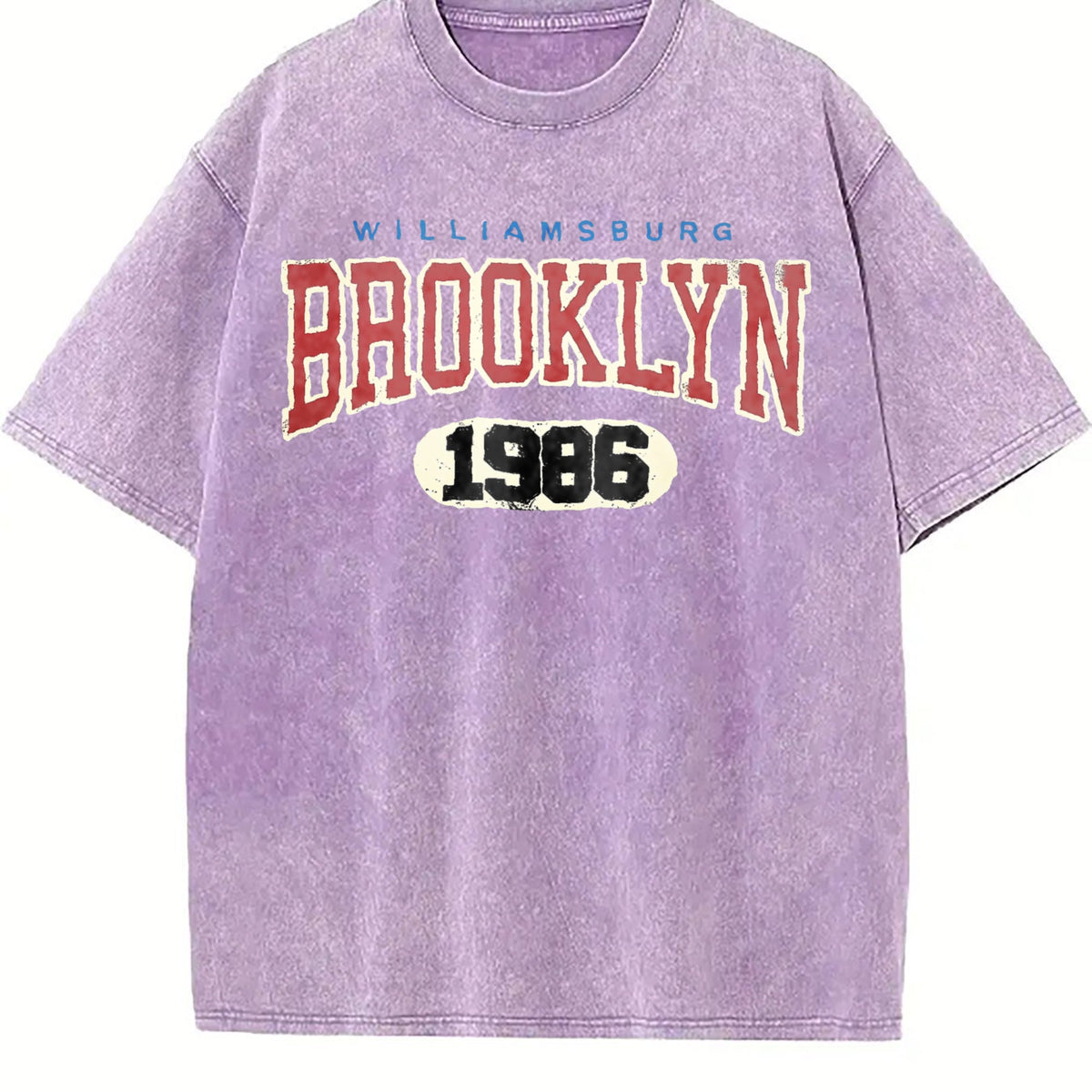 Williamsburg Brooklyn 1986 Vintage Washed T-Shirt product image 6