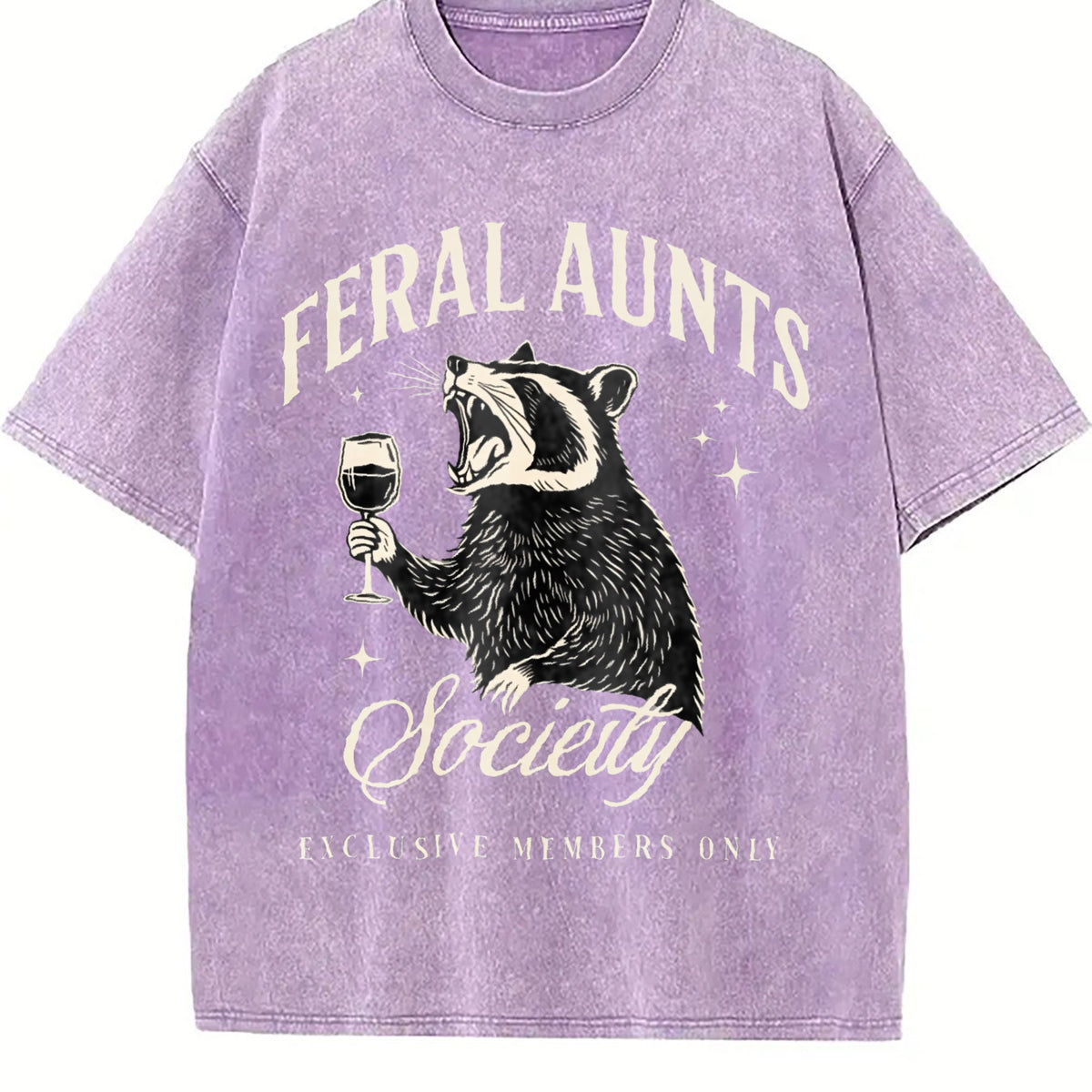 Feral Aunts Society Vintage Washed T-Shirt product image 6