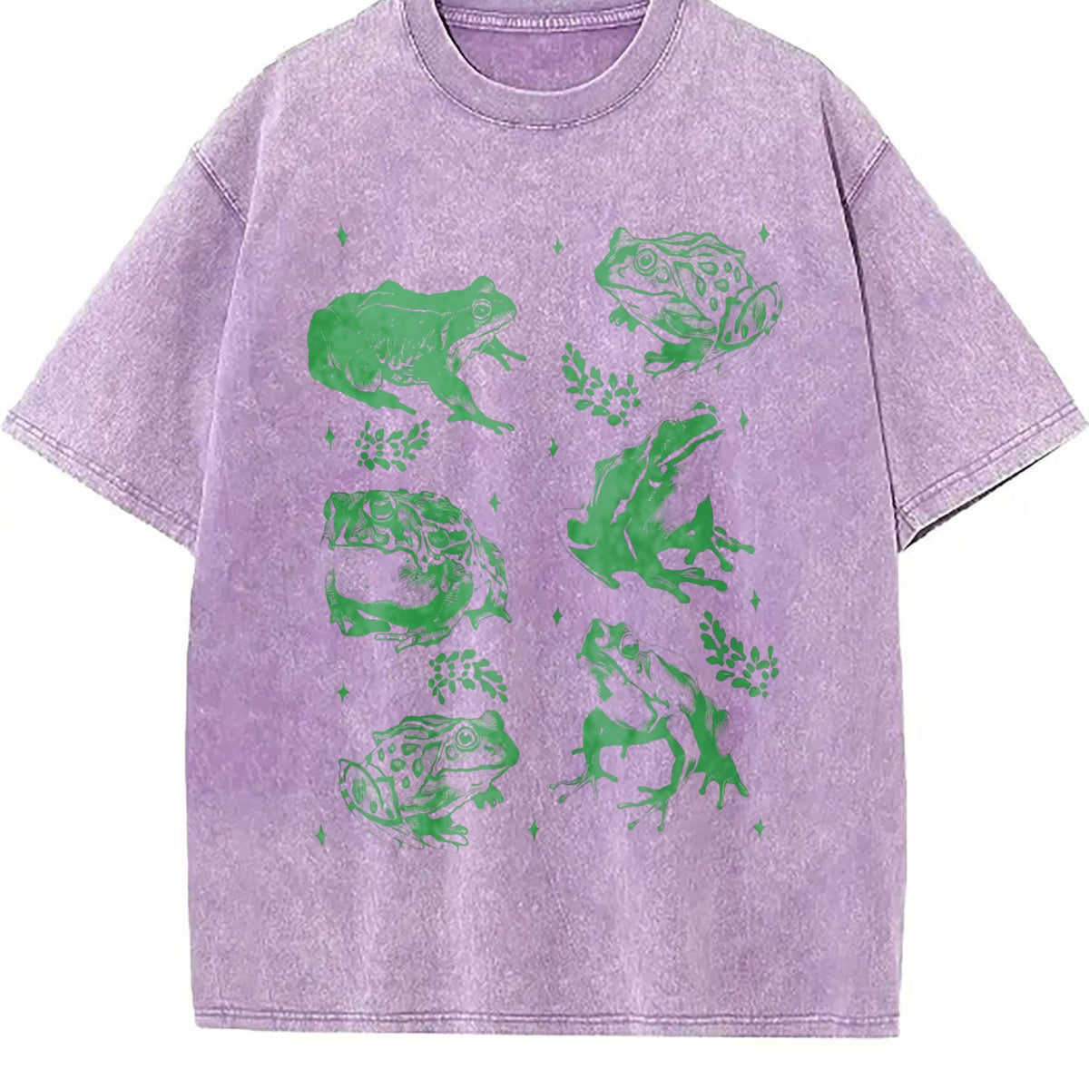 Frog Tattoo Vintage Washed T-Shirt product image 6