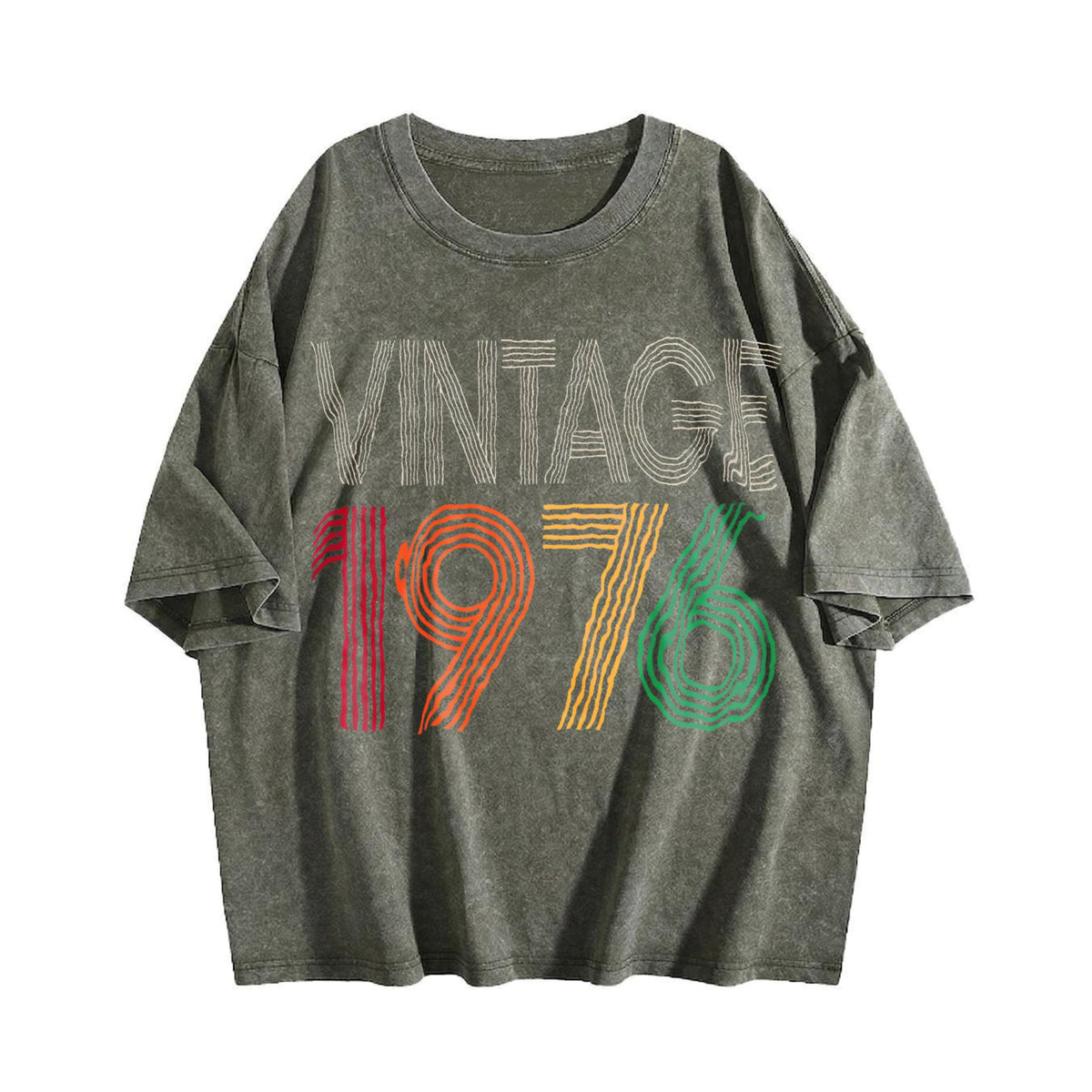 50th Birthday Vintage Washed T-Shirt product image 4