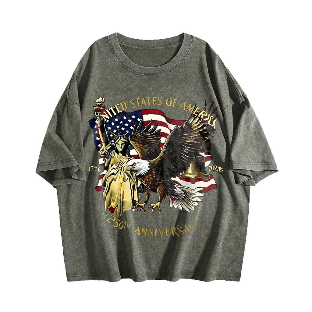 Statue Of Liberty Bald Eagle USA 250th Anniversary Vintage product image 4