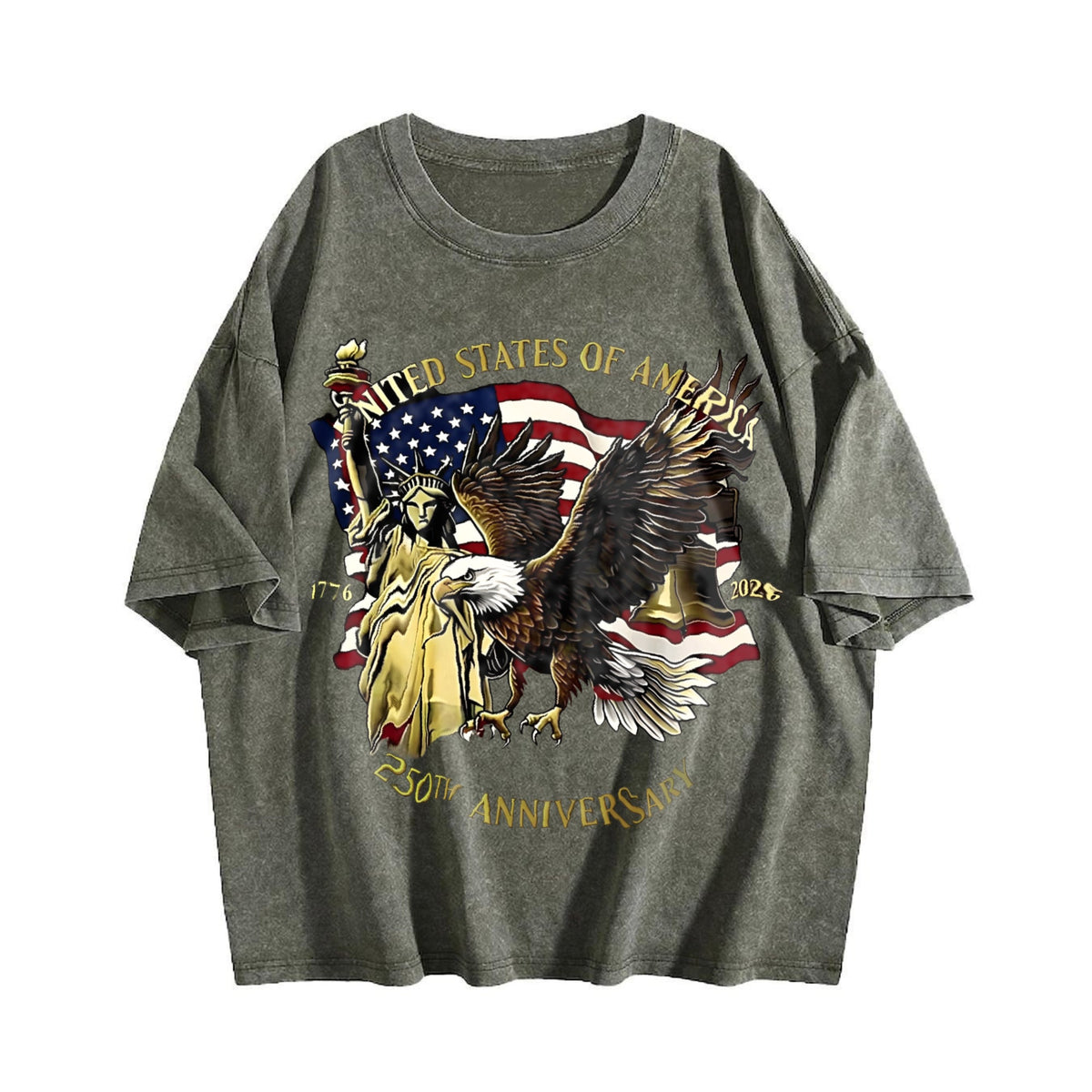Statue Of Liberty Bald Eagle USA 250th Anniversary Vintage product image 4