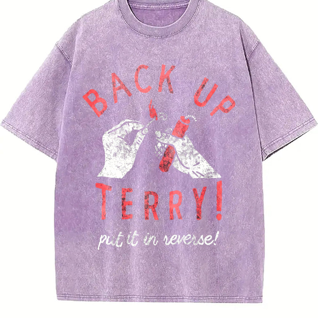 Back Up Terry Put It In Reverse Funny Fireworks Vintage product image 6