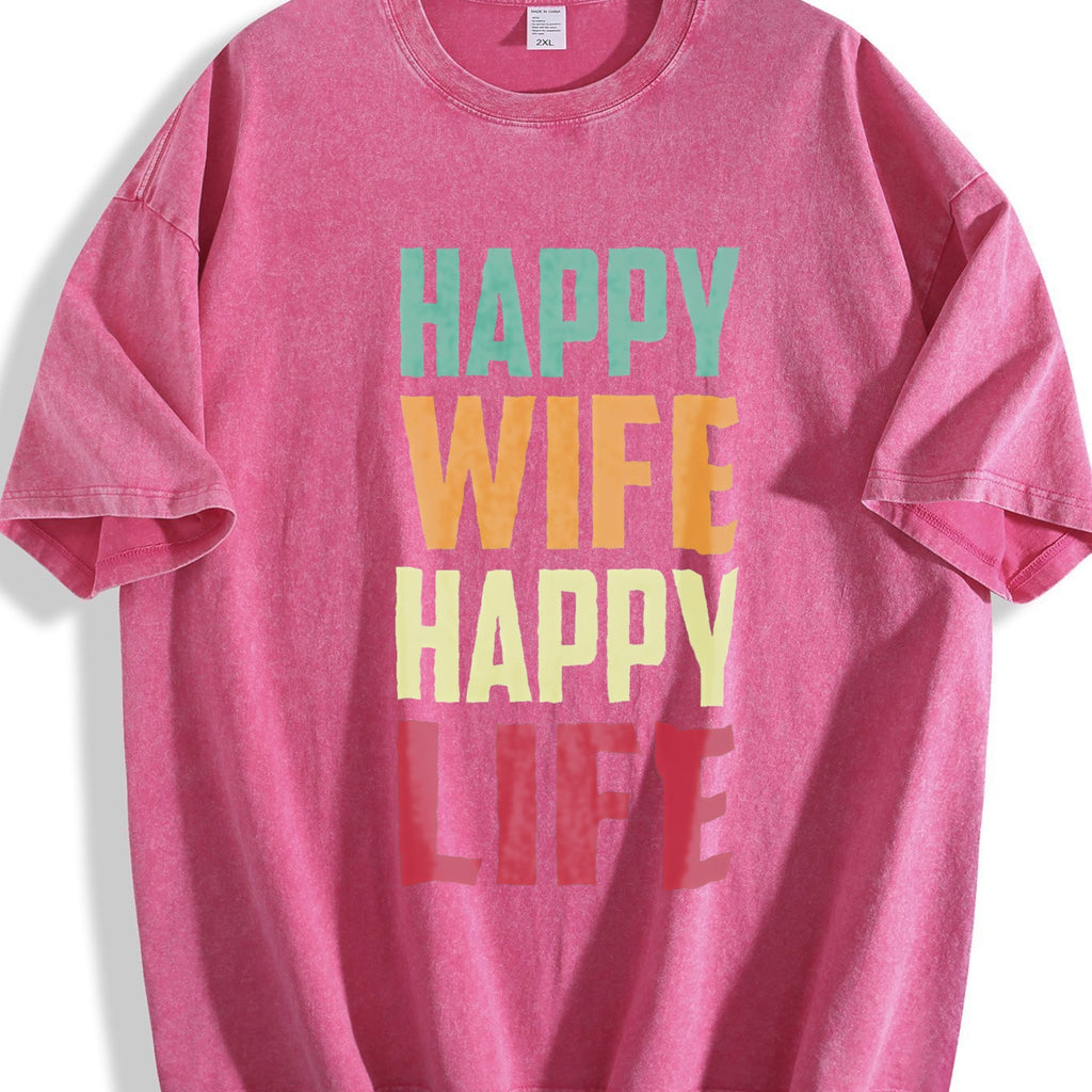 Funny Daughter Wife Slogan Vintage Washed T-Shirt product image 7
