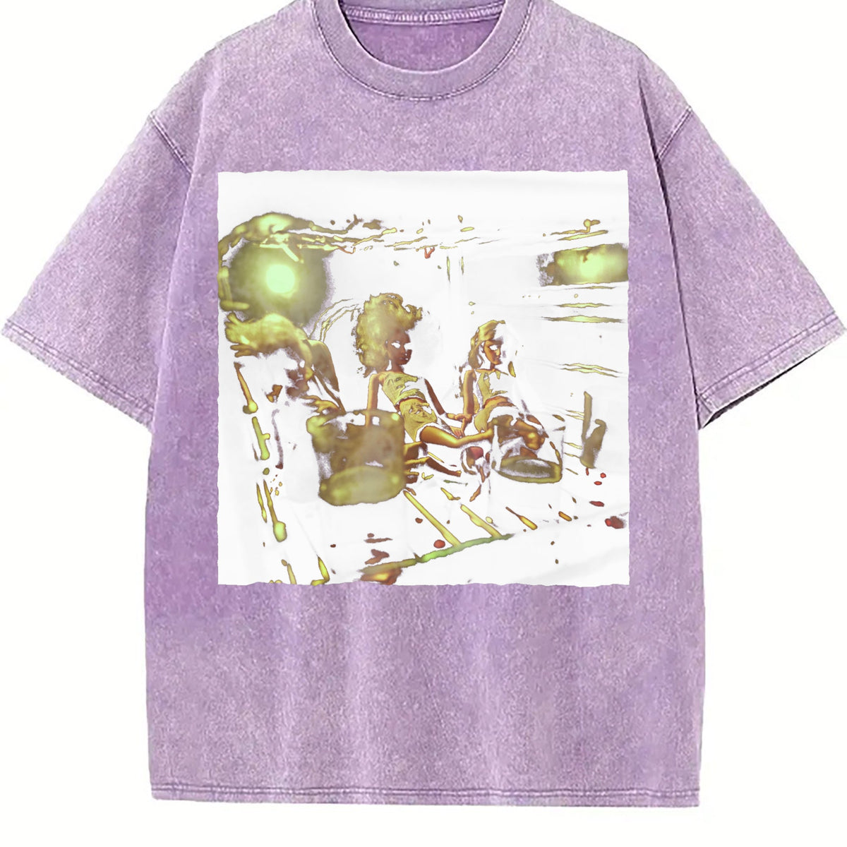 Doll Dream Scene Vintage Washed T-Shirt product image 6