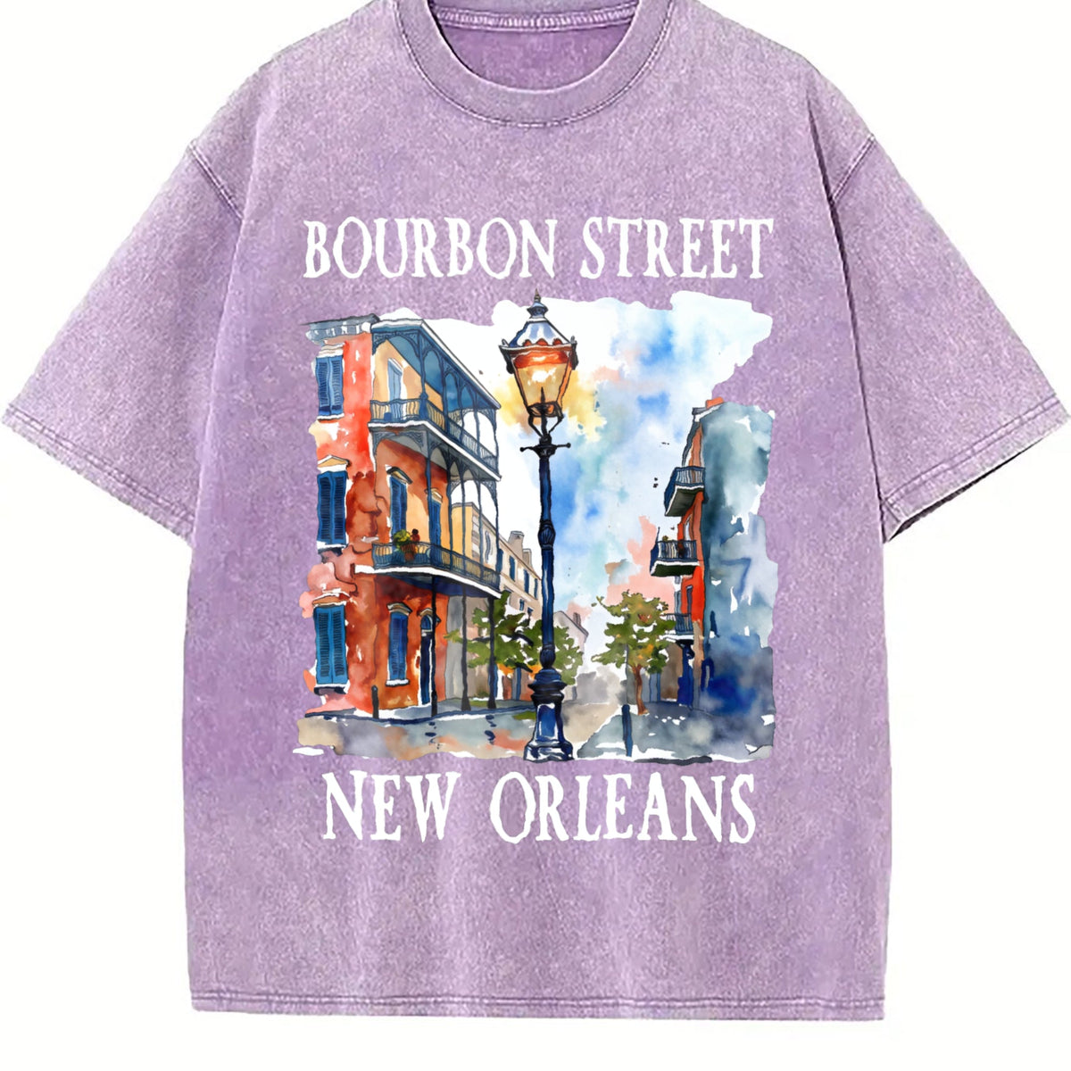 Bourbon New Orleans Vintage Washed T-Shirt product image 6