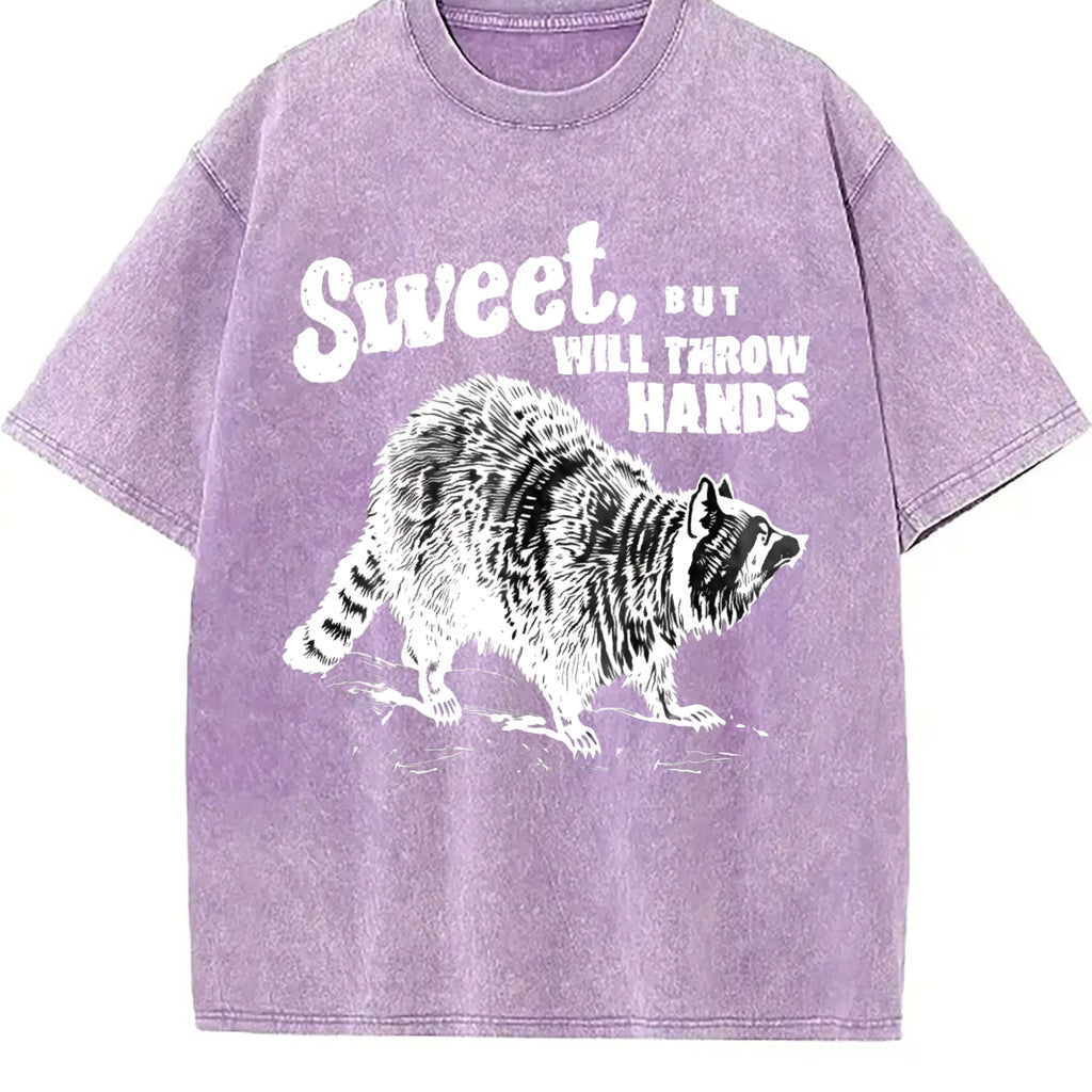 Funny Sweet Vintage Washed T-Shirt product image 6