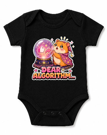 Dear Algorithm - Cute Sad Hamster Fortune Teller Social product image 3