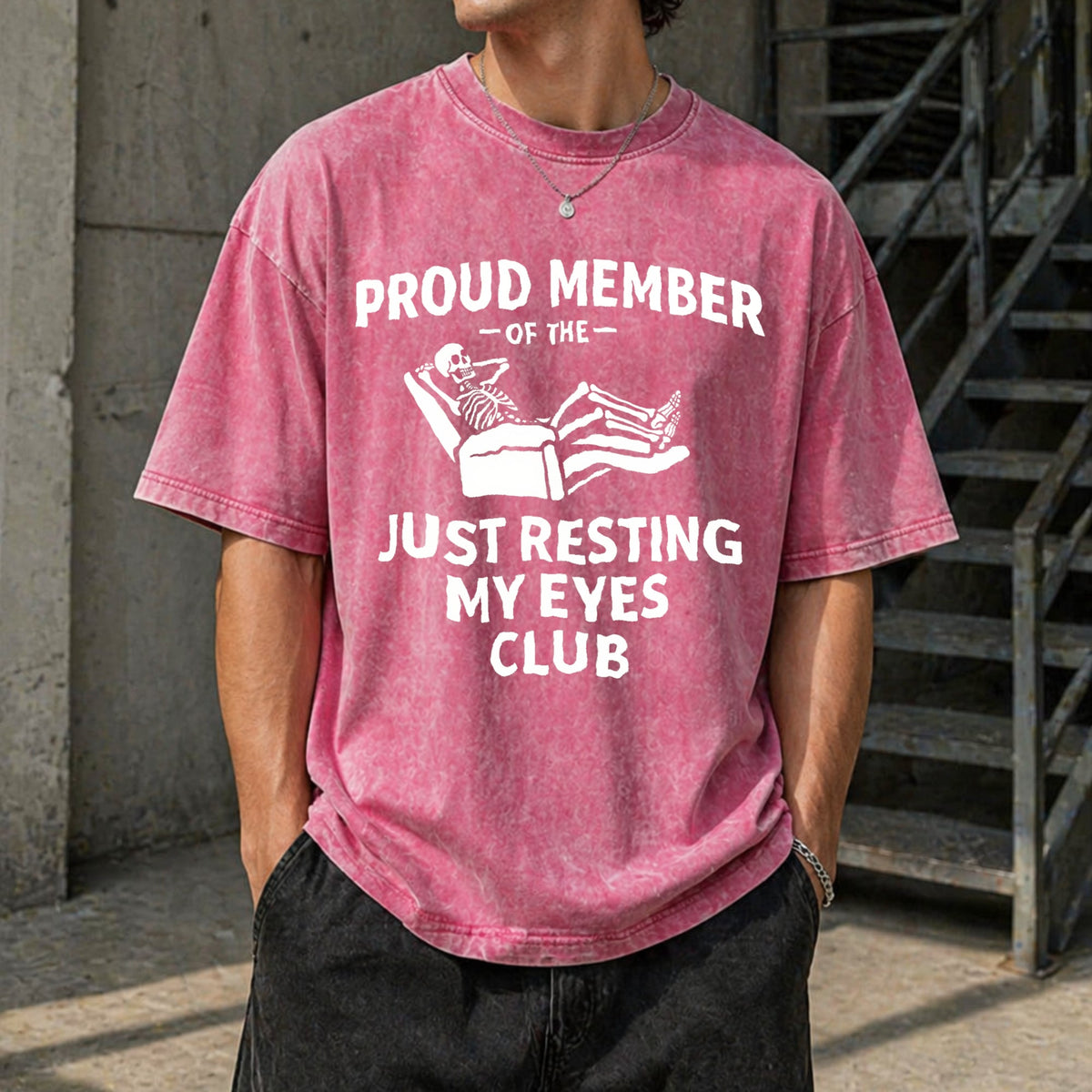 Funny Fathers Day Vintage Washed T-Shirt product image 7