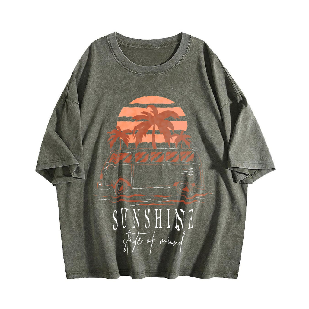 Black Water- With Sunset And Van Sunshine State Vintage product image 4