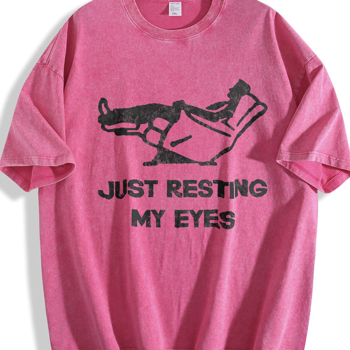 Just Resting My Eyes Funny Sarcastic Cool Vintage Washed product image 7