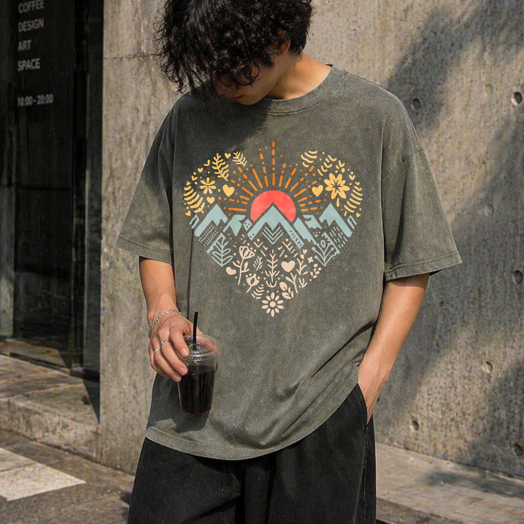 Mountain Heart Vintage Washed T-Shirt product image 4