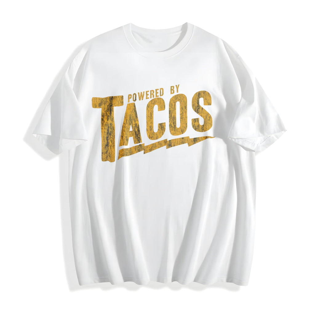 Powered By Tacos Funny Sarcastic For Guys Cool Classic product image 2