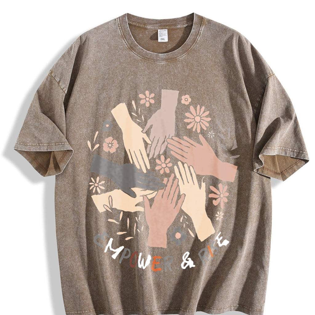 Global Soccer Fan Vintage Washed T-Shirt product image 3