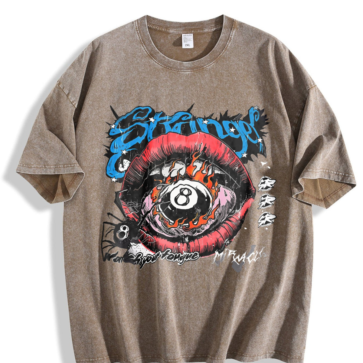 8 Lips Vintage Washed T-Shirt product image 3
