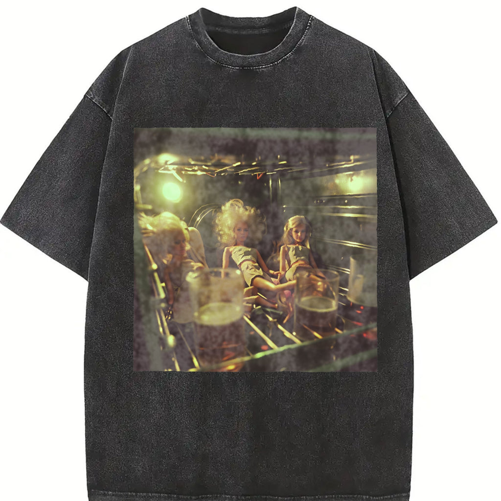 Doll Dream Scene Vintage Washed T-Shirt product image 2