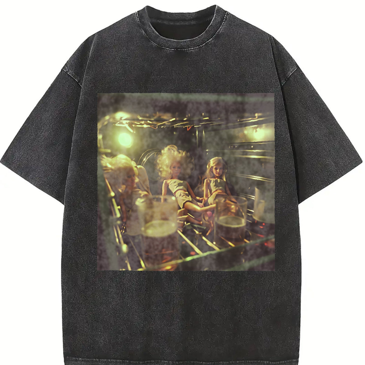 Doll Dream Scene Vintage Washed T-Shirt product image 2