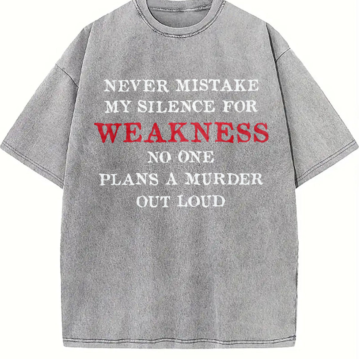 100 Never Mistake My Silence For Weakness Funny Saying product image 5
