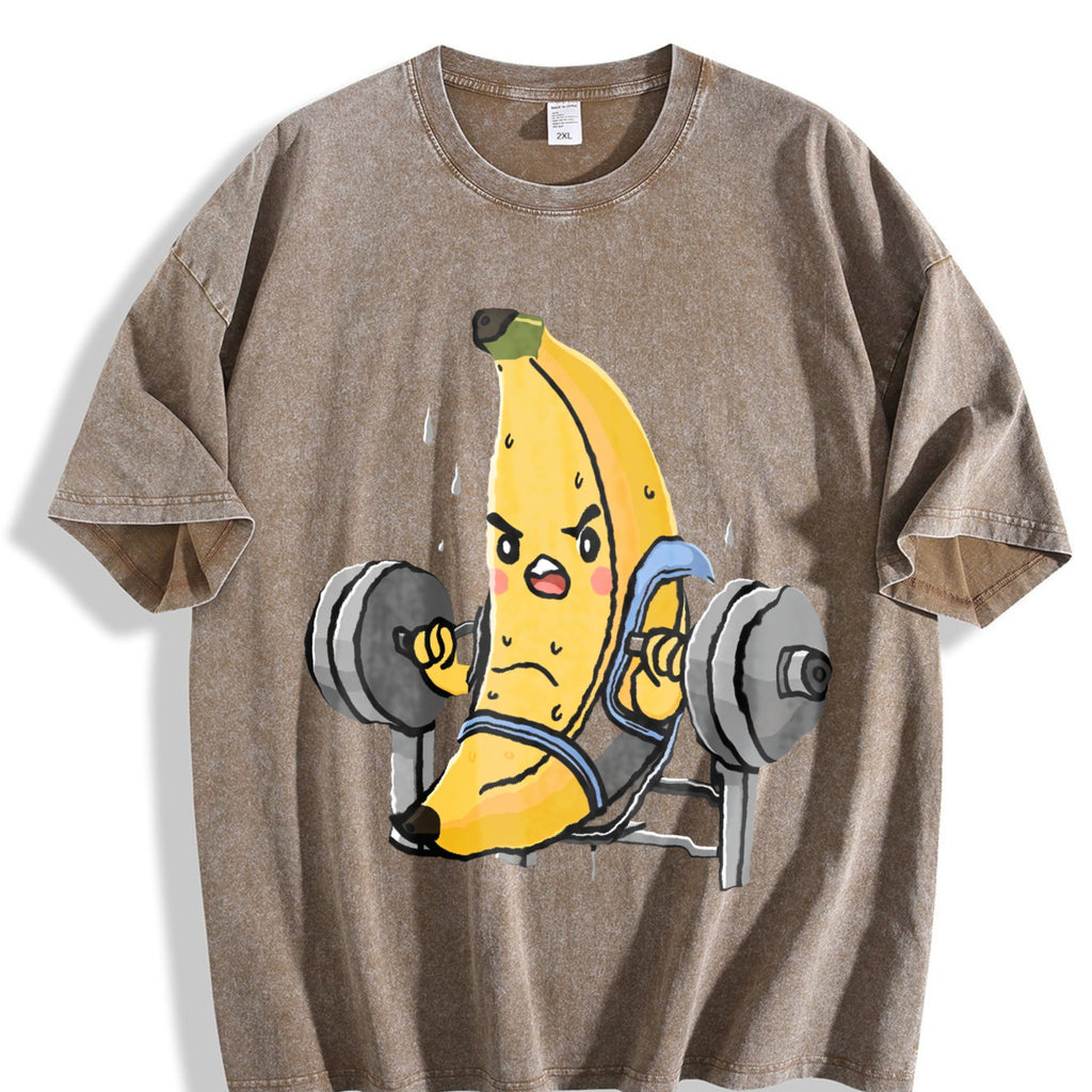Gym Motivation Vintage Washed T-Shirt product image 3