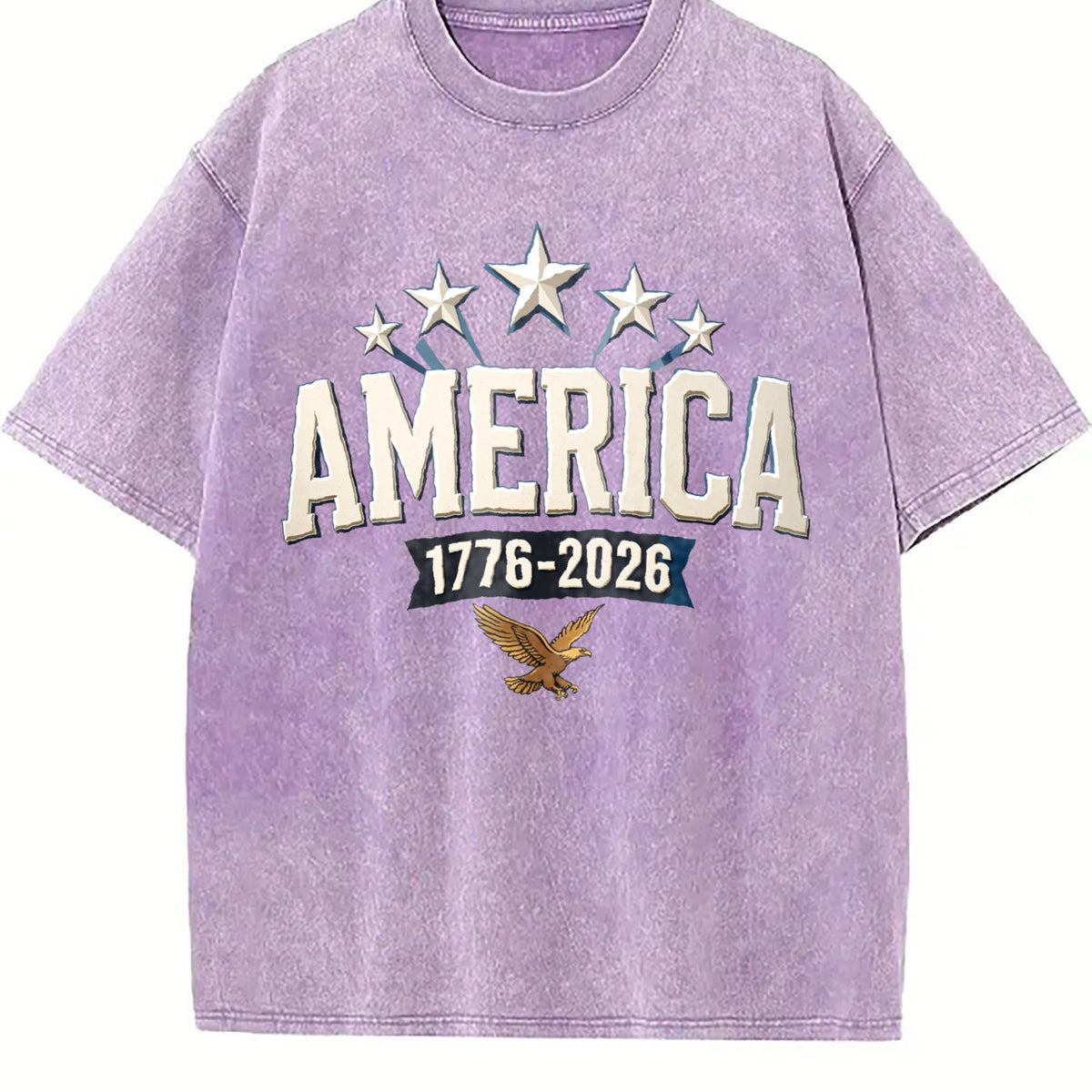 America 1776-2026 Vintage Washed T-Shirt product image 6