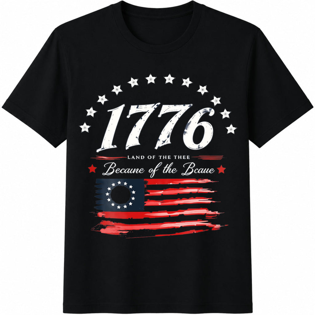 Land Of The Free Cotton T-Shirt product image 1