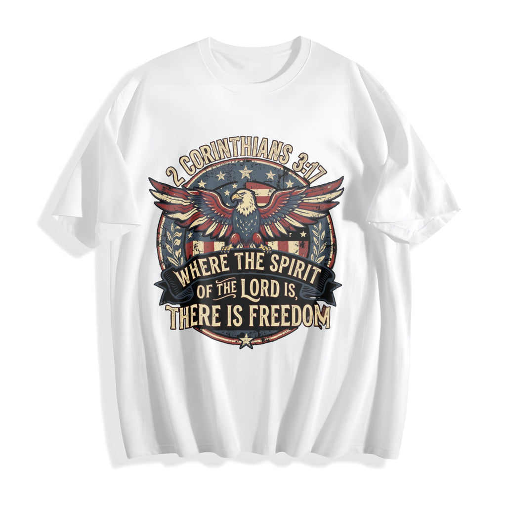 Christian 4th Of July Cotton T-Shirt product image 2