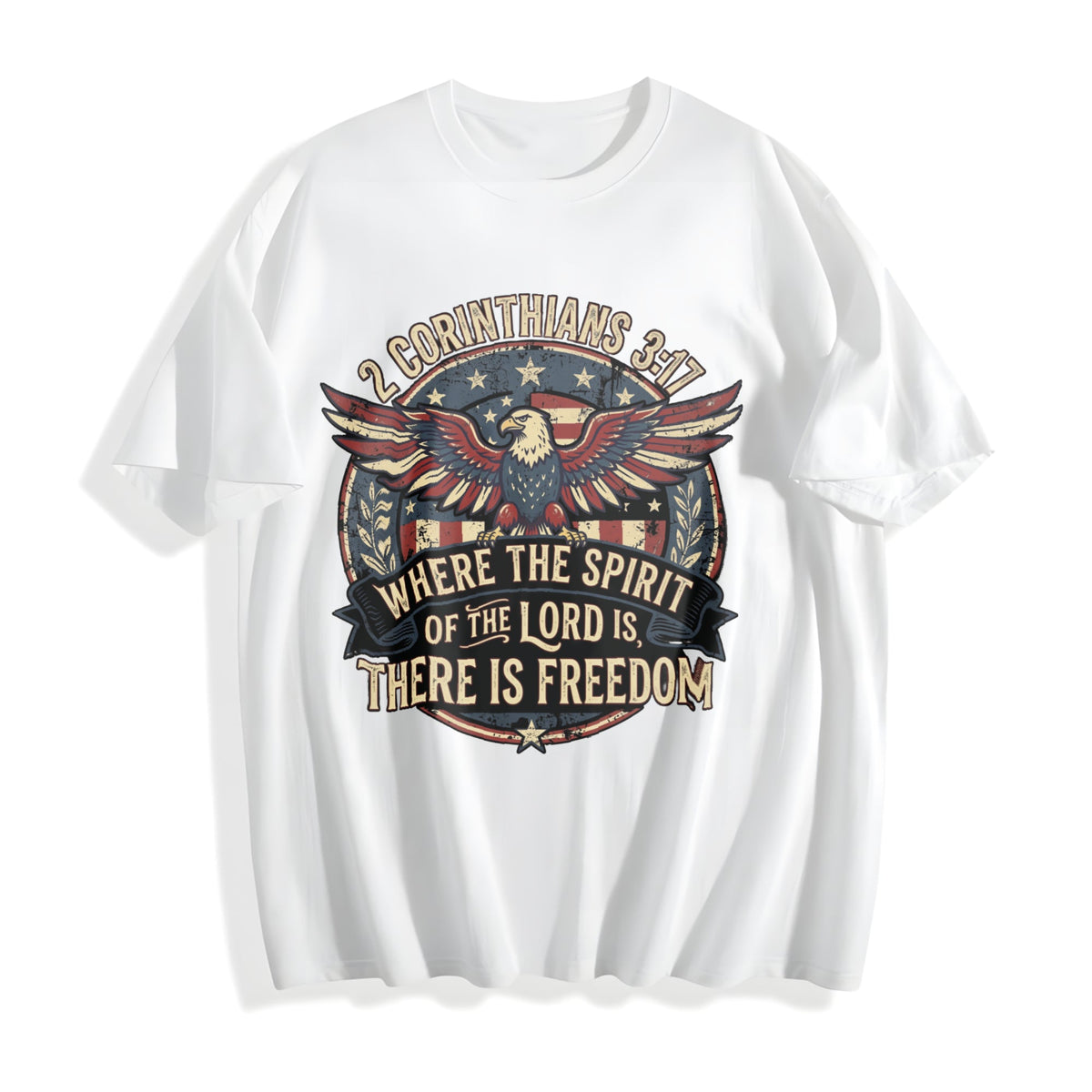 Christian 4th Of July Cotton T-Shirt product image 2