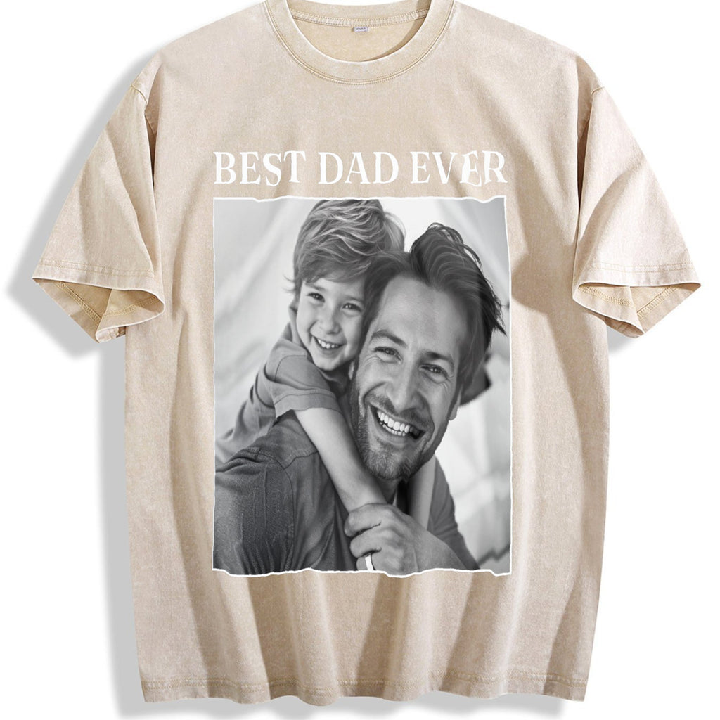 Photo Dad Vintage Washed T-Shirt product image 1
