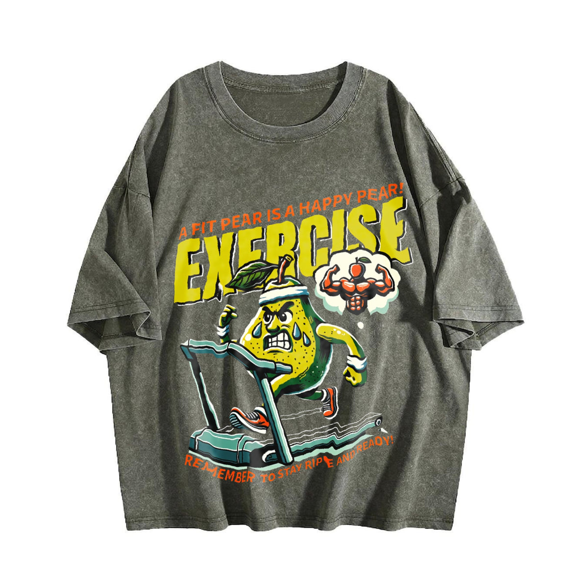 Gym Vintage Washed T-Shirt product image 4