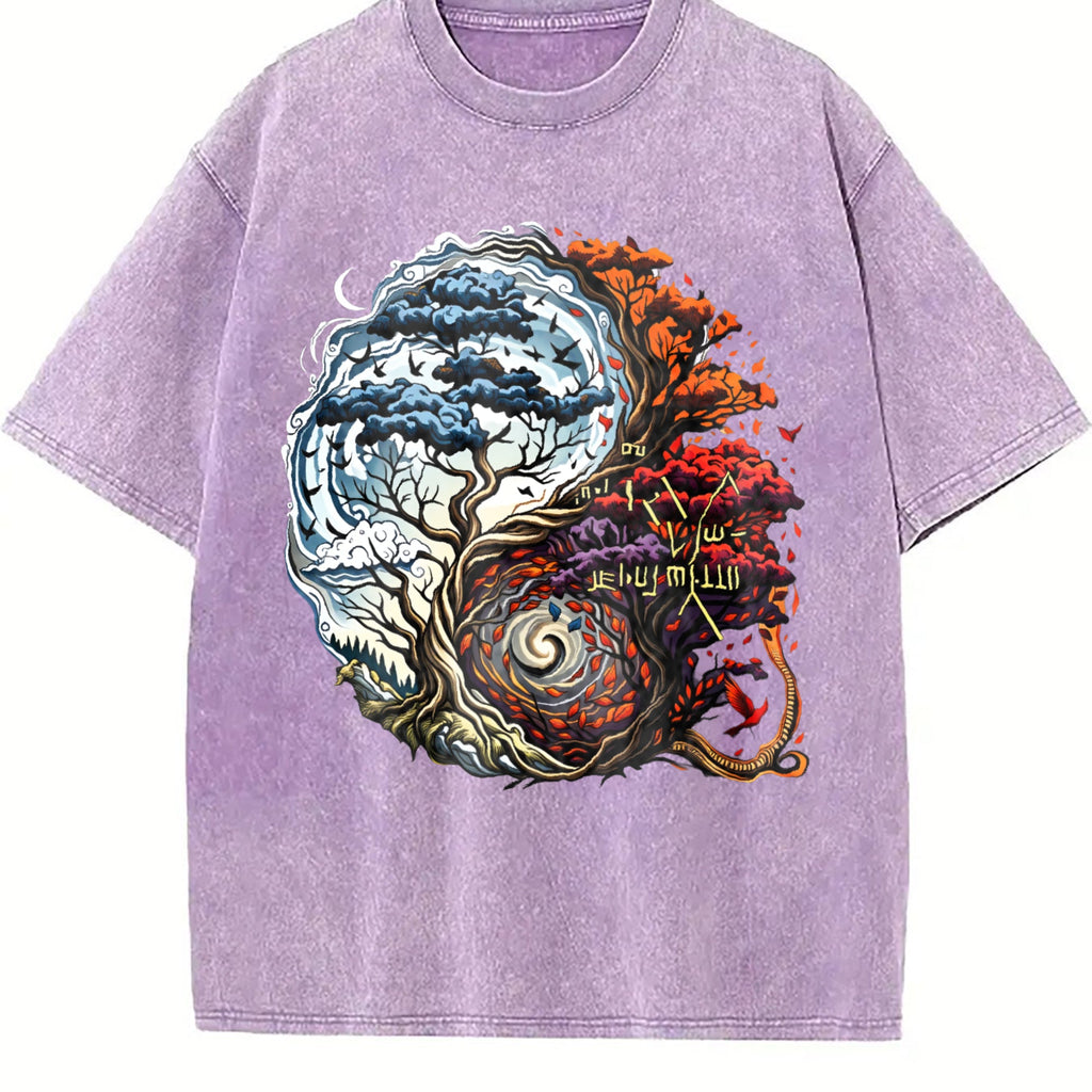 Explorer Soul I Am Not Afraid Split Landscape Sun-faded product image 6