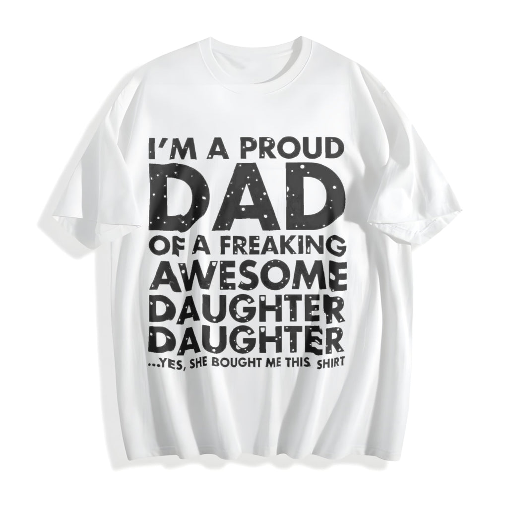 100 Proud Dad Of Freaking Awesome Daughter Father's Day product image 2
