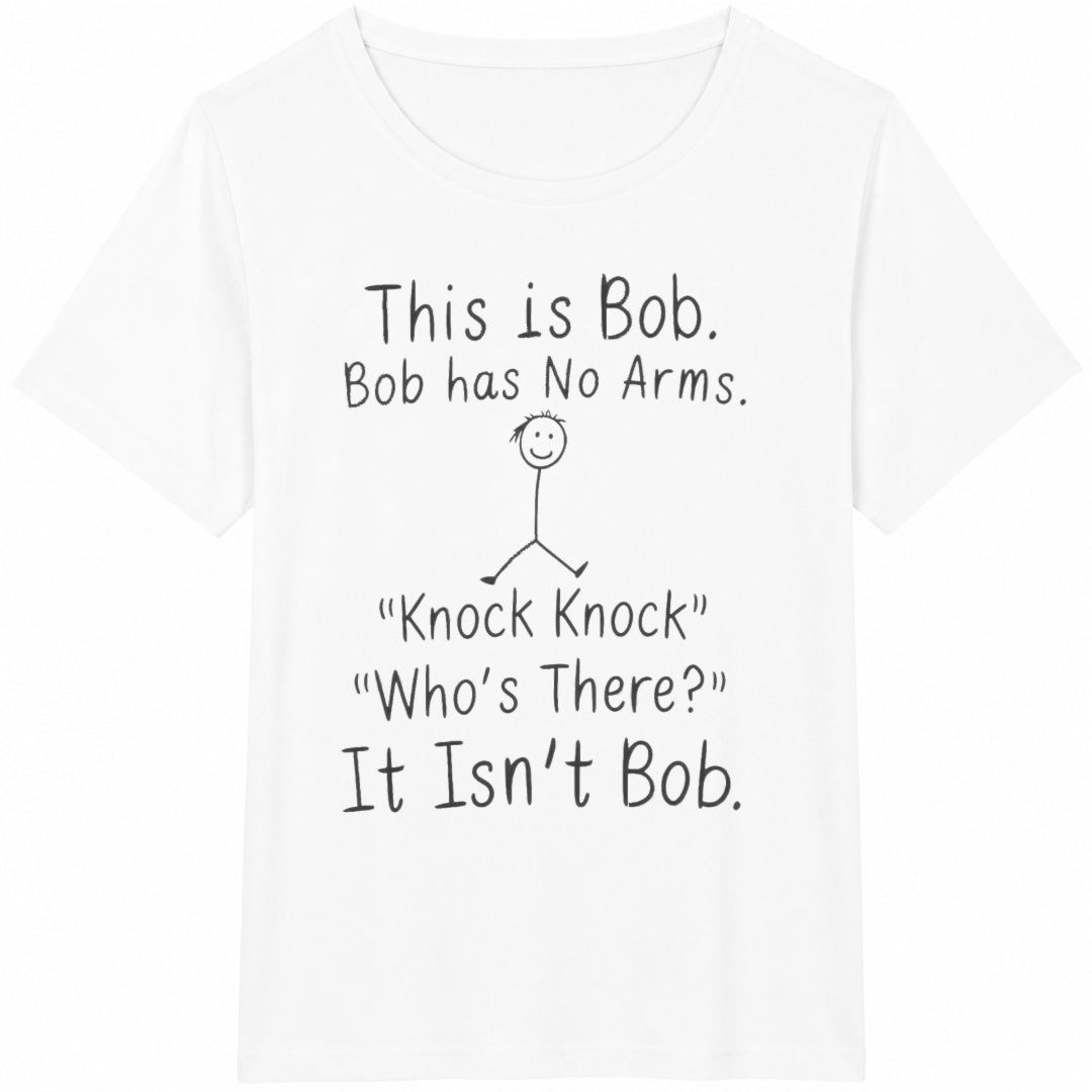This Is Bob Knock Joke Cotton T-Shirt product image 2