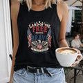 Land Of The Free Because Of The Brave 1776-2026 Women's Tank Top