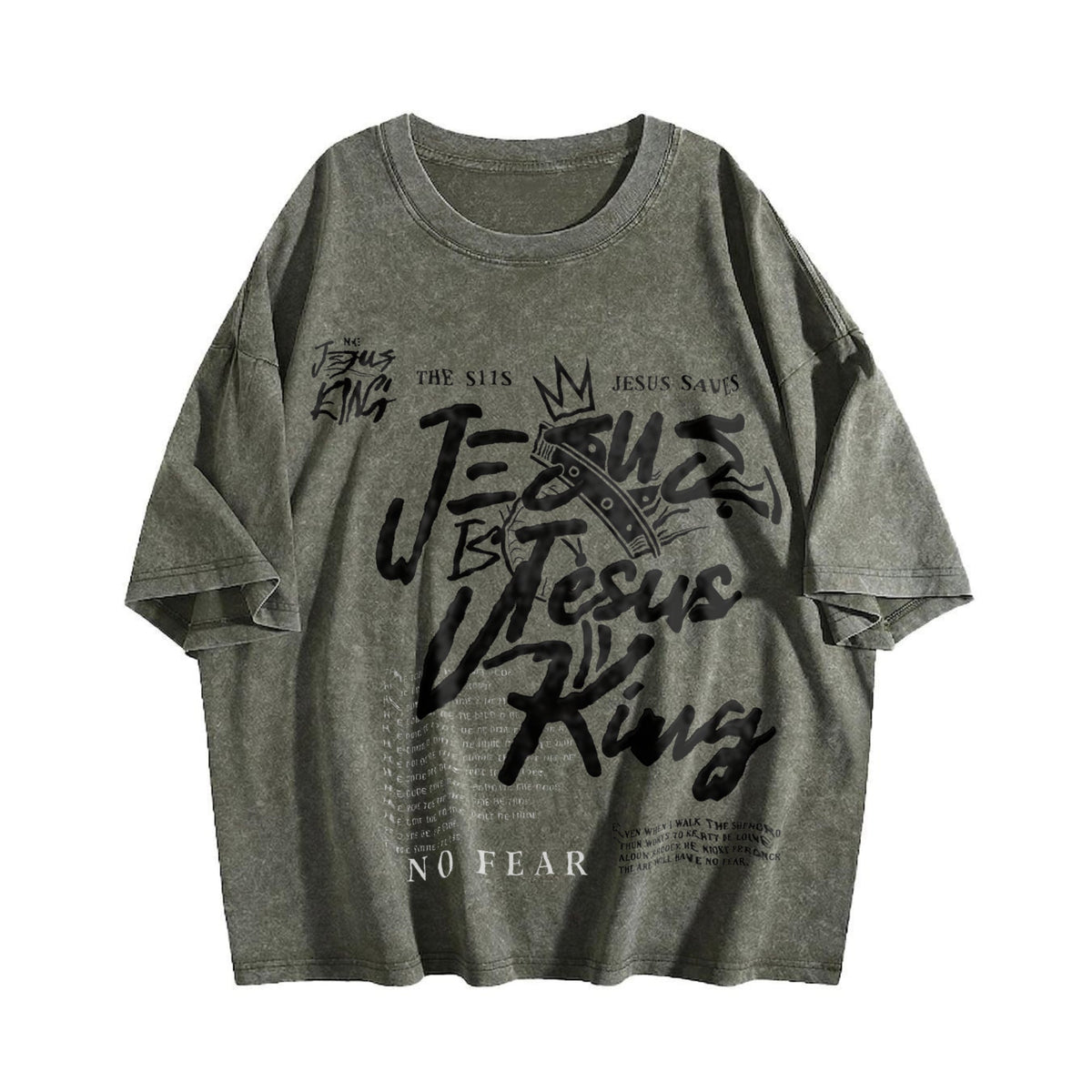 Christian Faith Vintage Washed T-Shirt product image 4